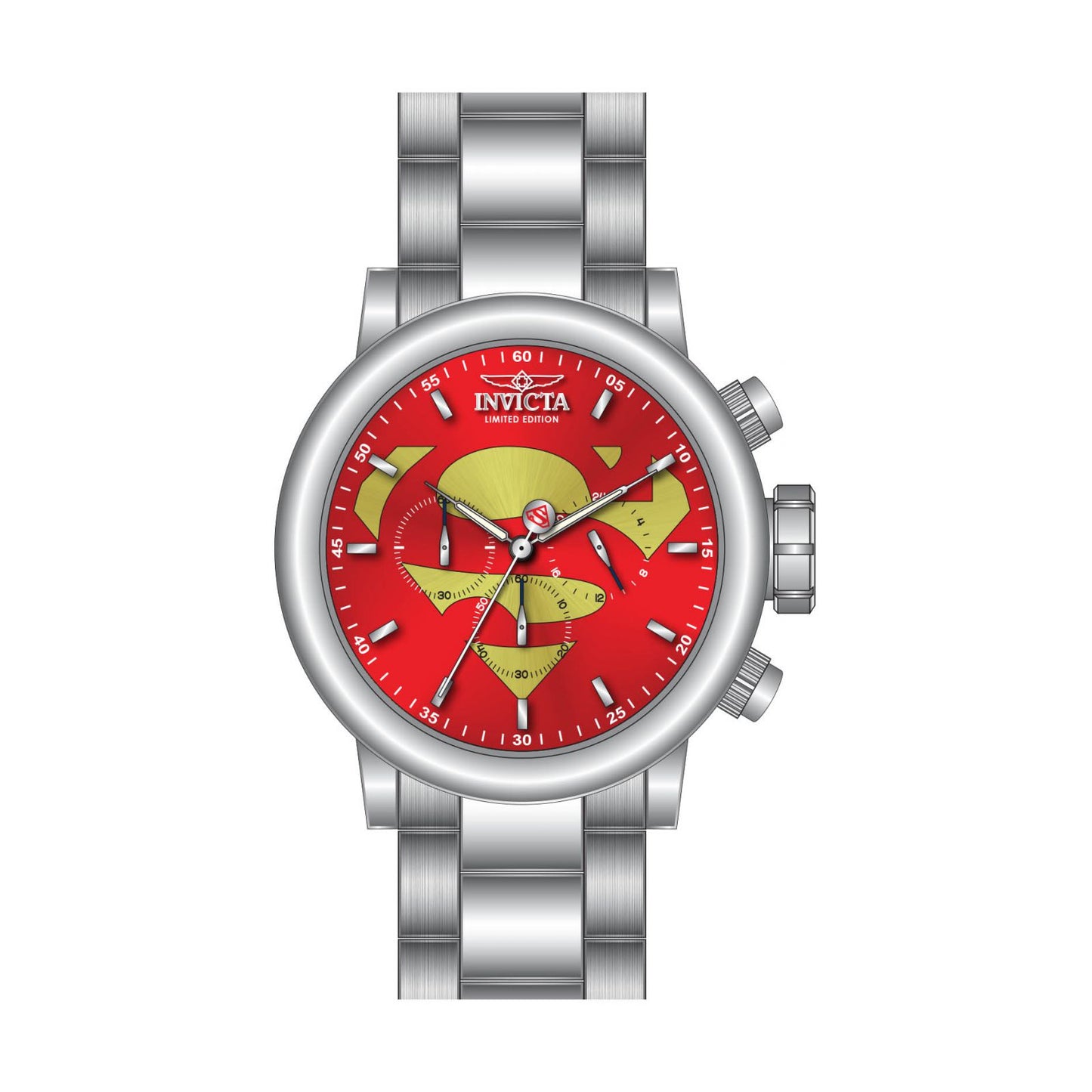 RELOJ SUPERMAN PARA HOMBRE INVICTA DC COMICS 27605 - ACERO