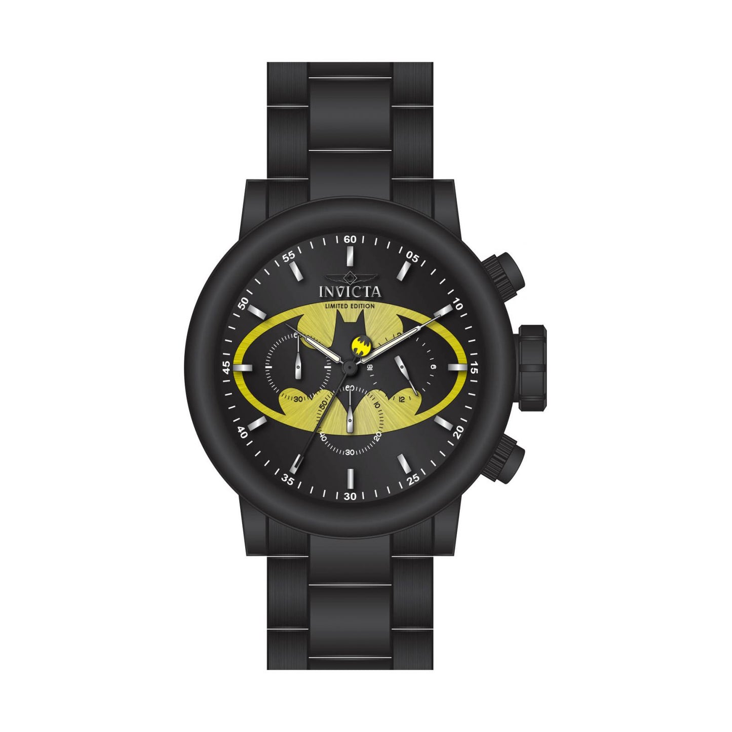 RELOJ BATMAN PARA HOMBRE INVICTA DC COMICS 27607 - NEGRO