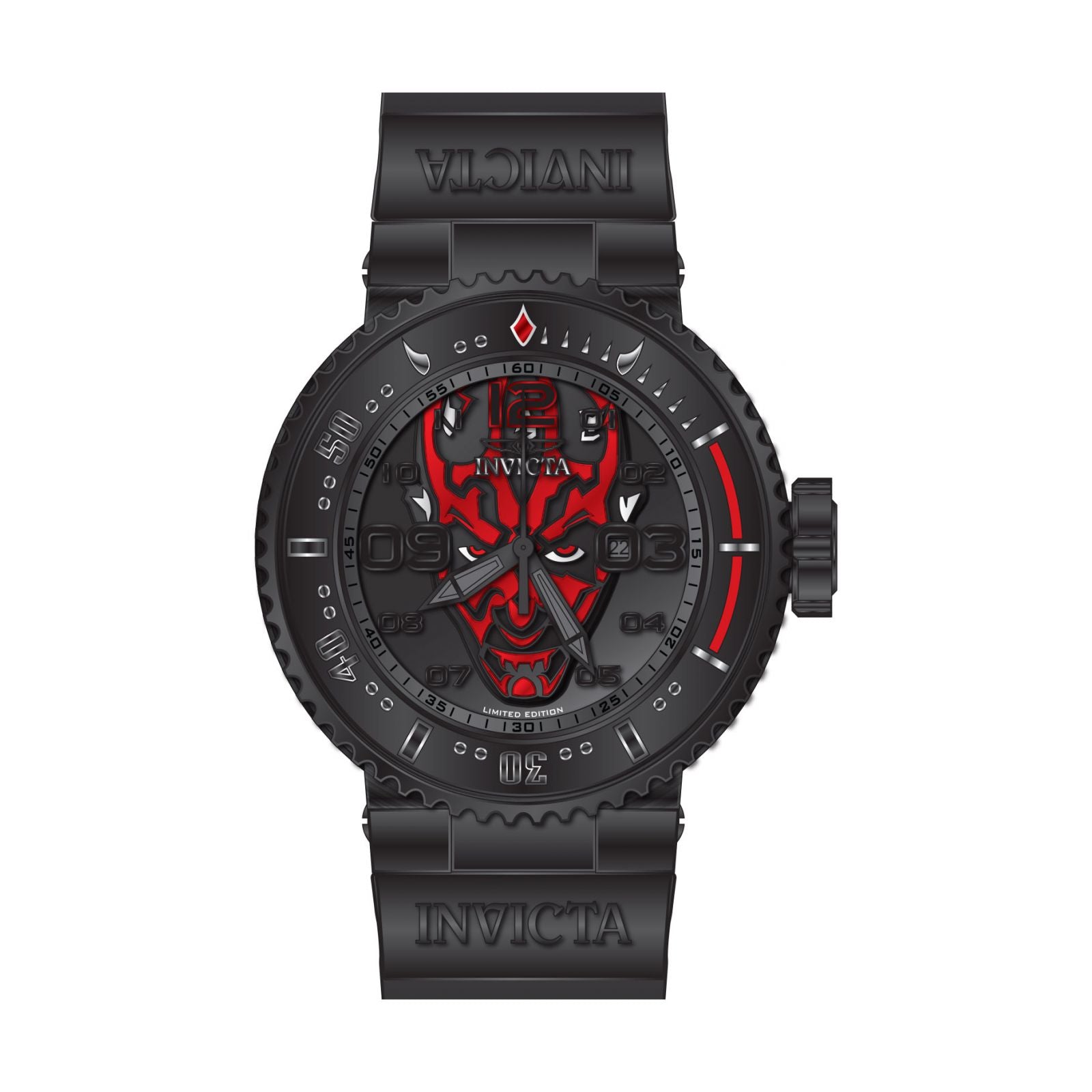 RELOJ DARTH MAUL PARA HOMBRE INVICTA STAR WARS 27670 NEGRO