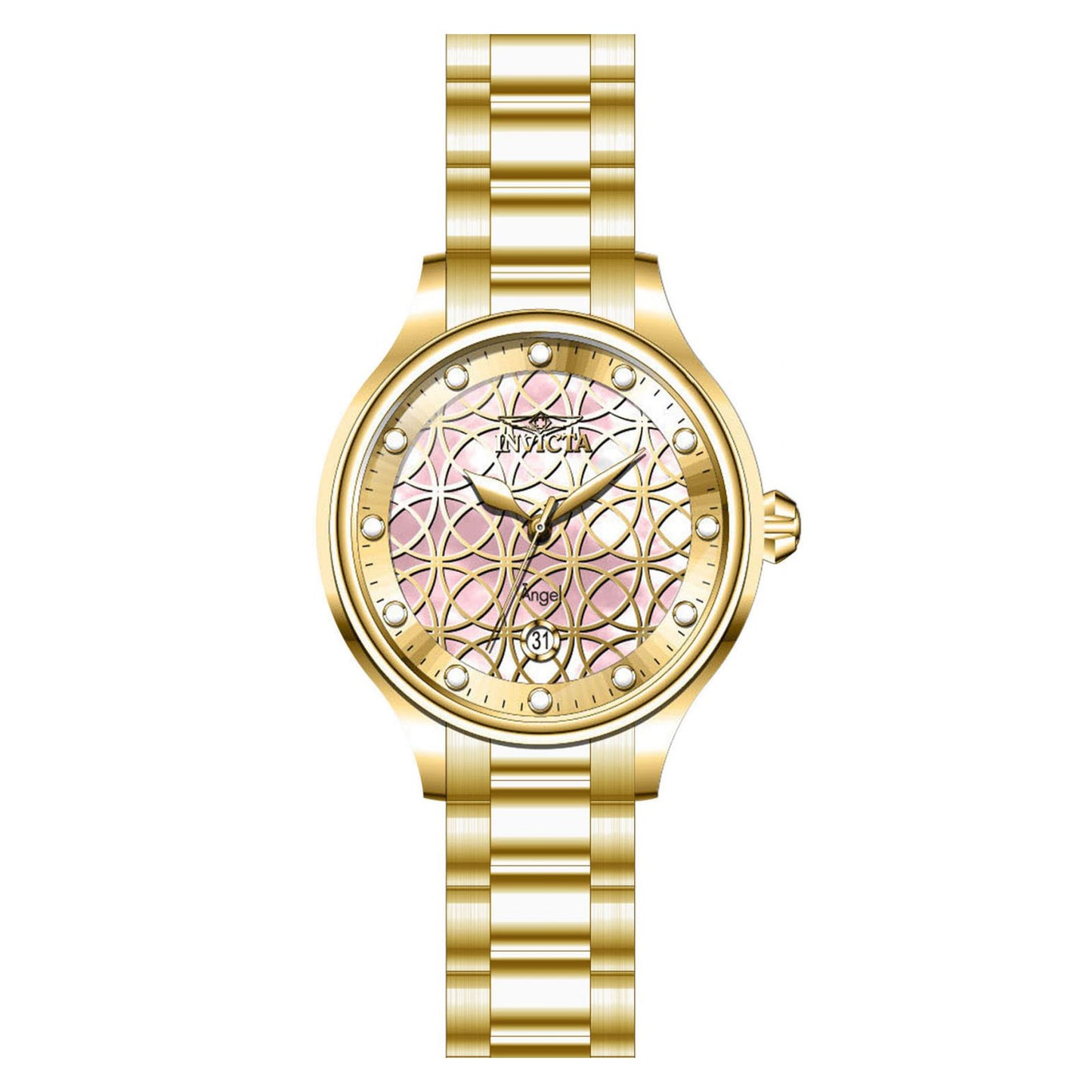 RELOJ  PARA MUJER INVICTA ANGEL 27765 - ORO