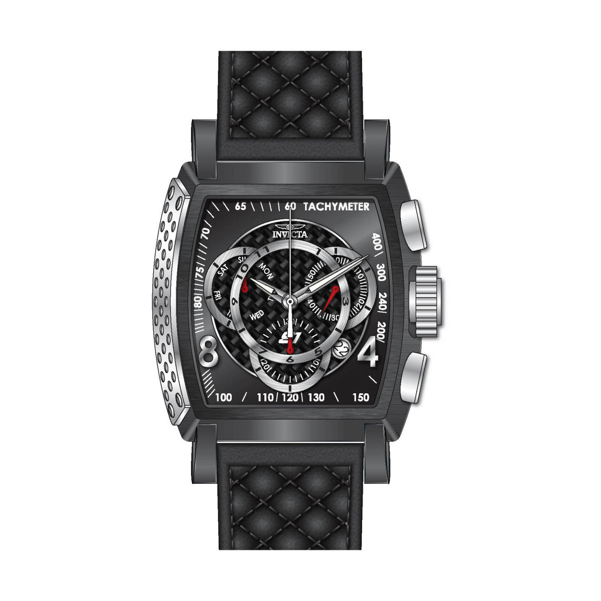 RELOJ CLÁSICO PARA HOMBRE INVICTA S1 RALLY 27927 - NEGRO