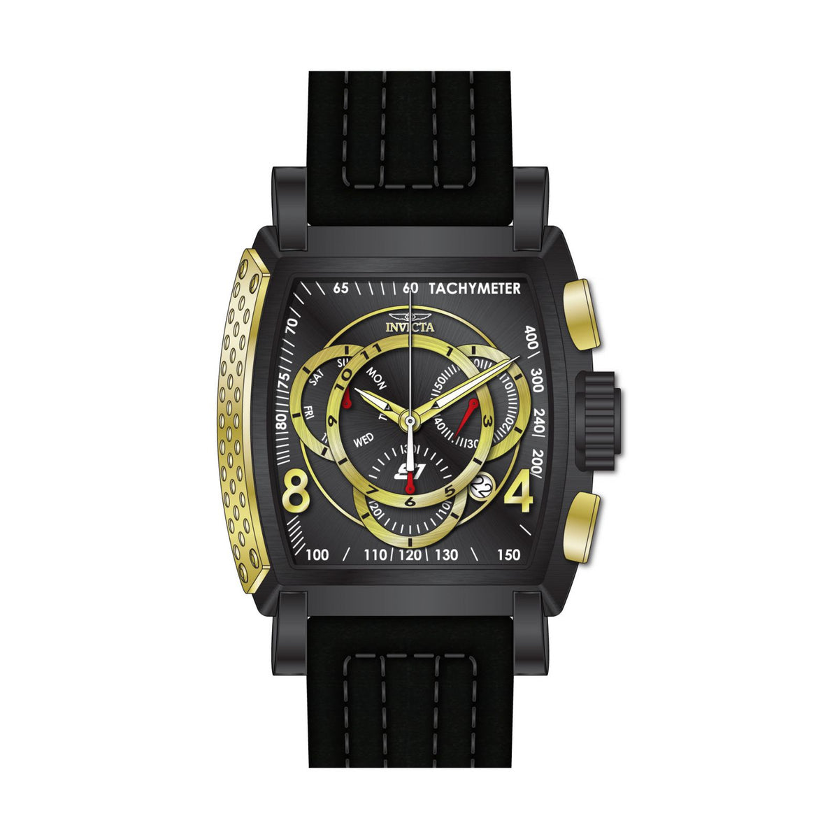 RELOJ CLÁSICO PARA HOMBRE INVICTA S1 RALLY 27943 - NEGRO