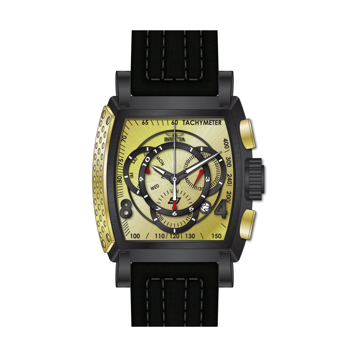 RELOJ CLÁSICO PARA HOMBRE INVICTA S1 RALLY 27944 - NEGRO