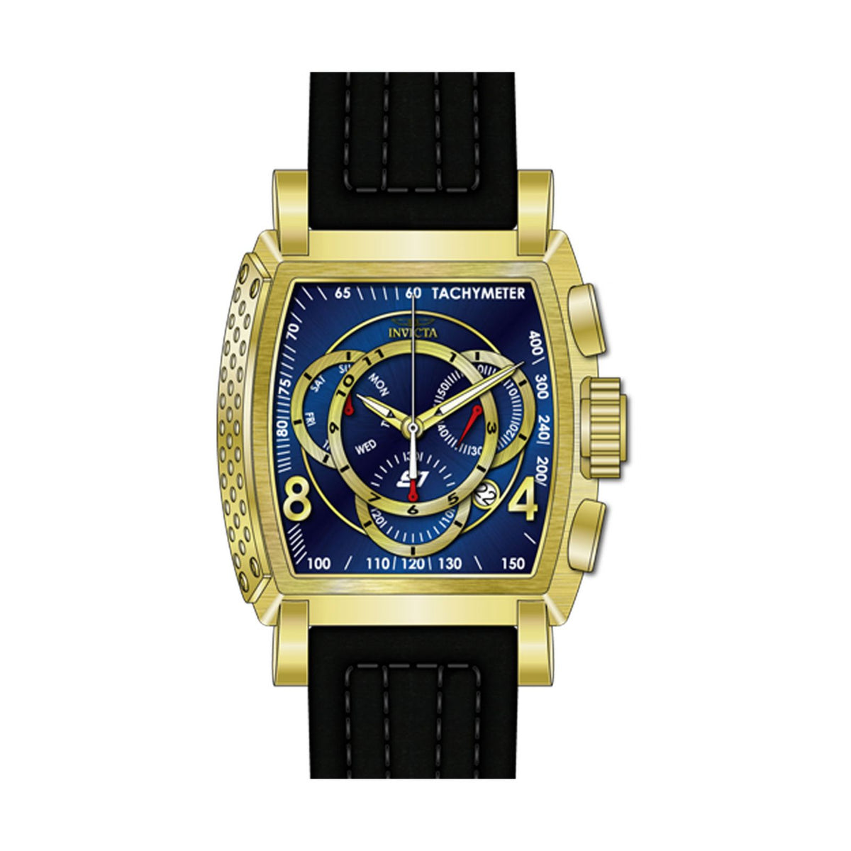 RELOJ CLÁSICO PARA HOMBRE INVICTA S1 RALLY 27951 - NEGRO