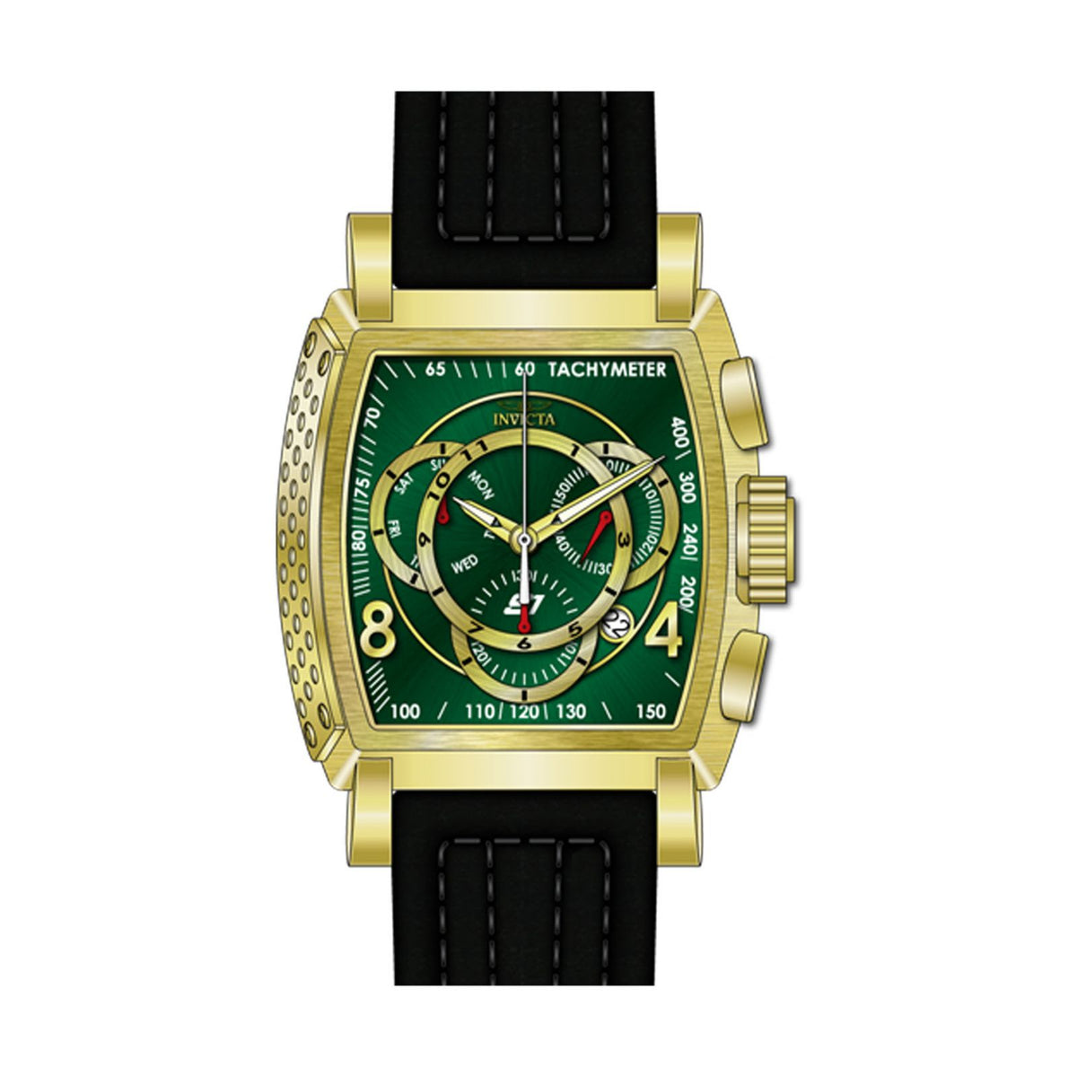 RELOJ CLÁSICO PARA HOMBRE INVICTA S1 RALLY 27952 - NEGRO