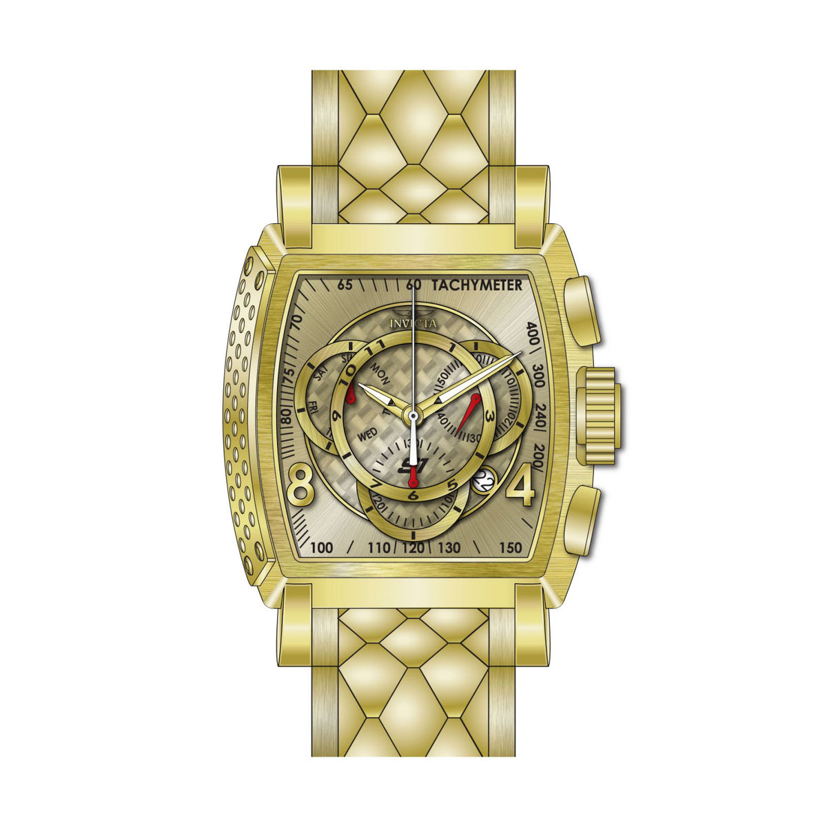 RELOJ  PARA HOMBRE INVICTA S1 RALLY 27956 - ORO