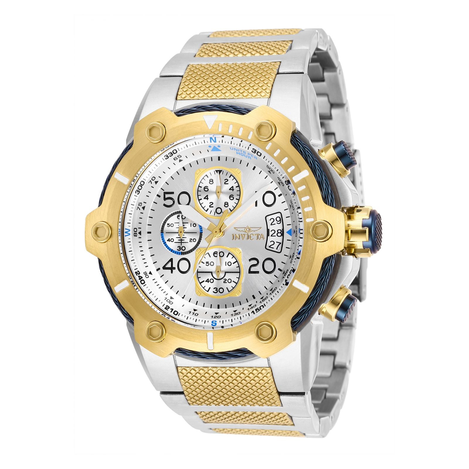RELOJ  PARA HOMBRE INVICTA BOLT 28025 - ACERO DORADO