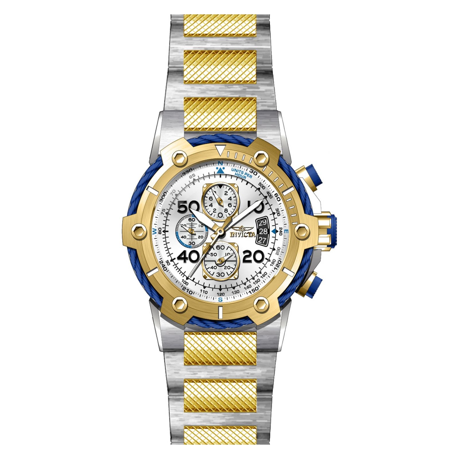 RELOJ  PARA HOMBRE INVICTA BOLT 28025 - ACERO DORADO