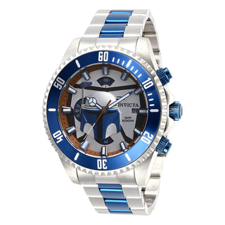 RELOJ JANGO FETT PARA HOMBRE INVICTA STAR WARS 28059 - AZUL ACERO
