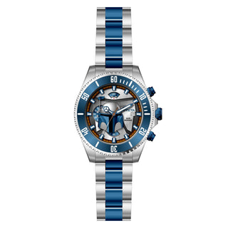 RELOJ JANGO FETT PARA HOMBRE INVICTA STAR WARS 28059 - AZUL ACERO