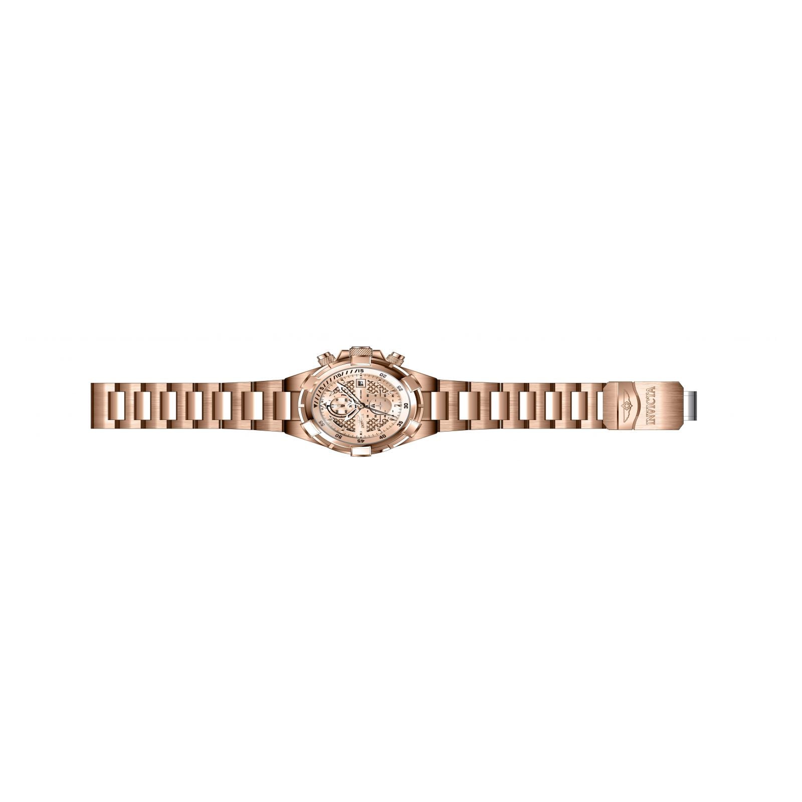 RELOJ  PARA HOMBRE INVICTA AVIATOR 28128 - ORO ROSA