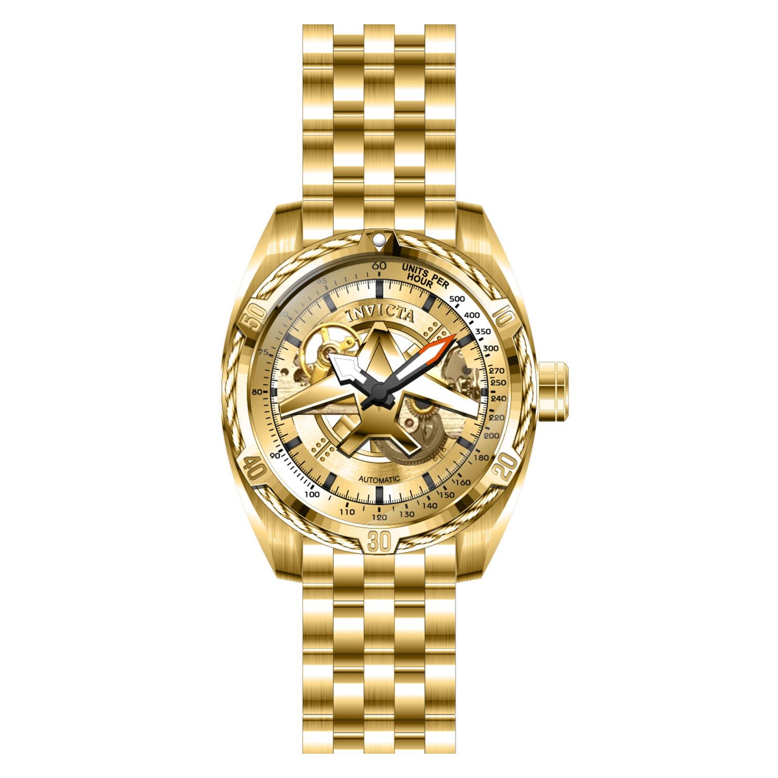 RELOJ  PARA HOMBRE INVICTA AVIATOR 28211 - ORO