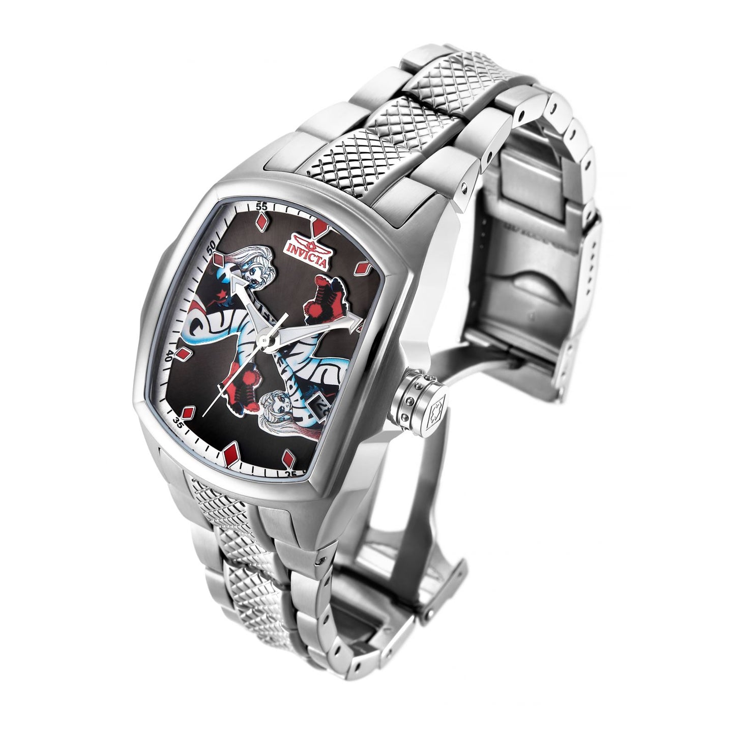 RELOJ HARLEY QUINN PARA HOMBRE INVICTA DC COMICS 28370 - ACERO