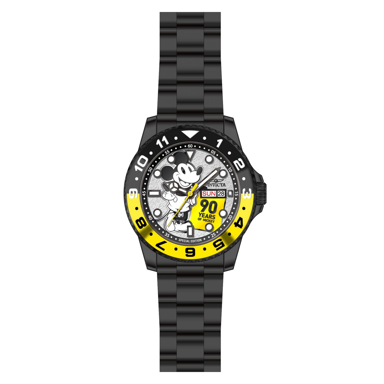 RELOJ MICKEY MOUSE PARA HOMBRE INVICTA DISNEY LIMITED EDITION 28360 - NEGRO
