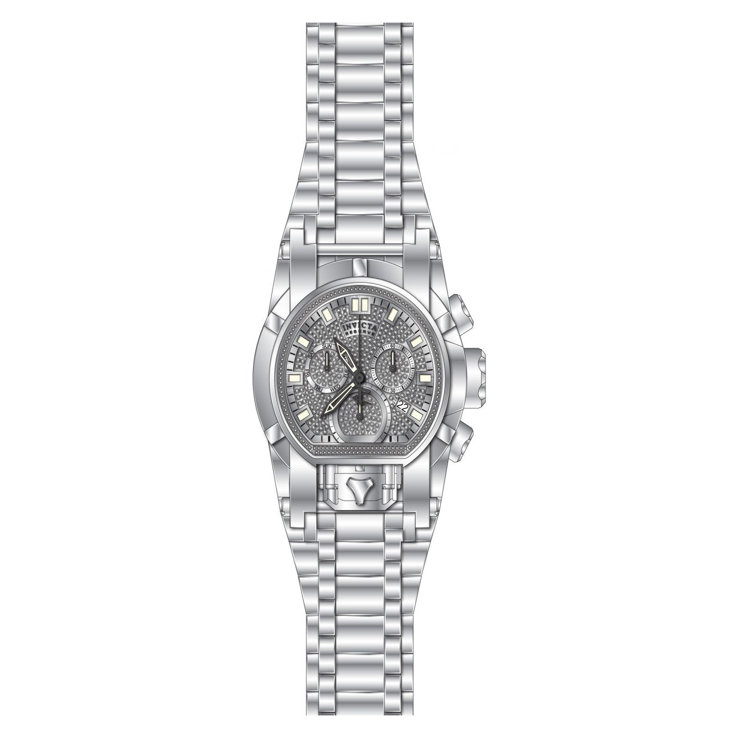 RELOJ  PARA HOMBRE INVICTA RESERVE 28412 - ACERO