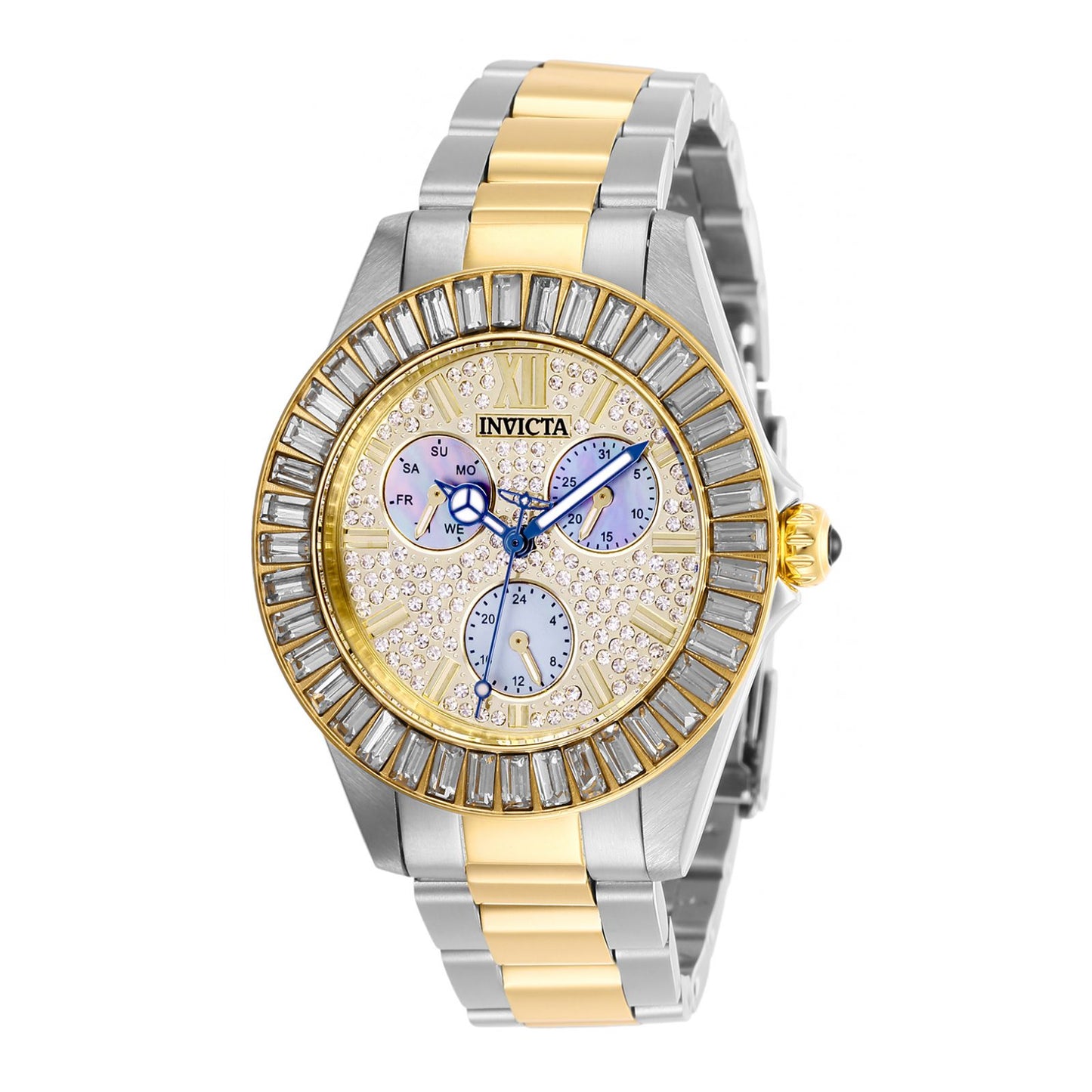 RELOJ  PARA MUJER INVICTA ANGEL 28447 - ACERO, ORO