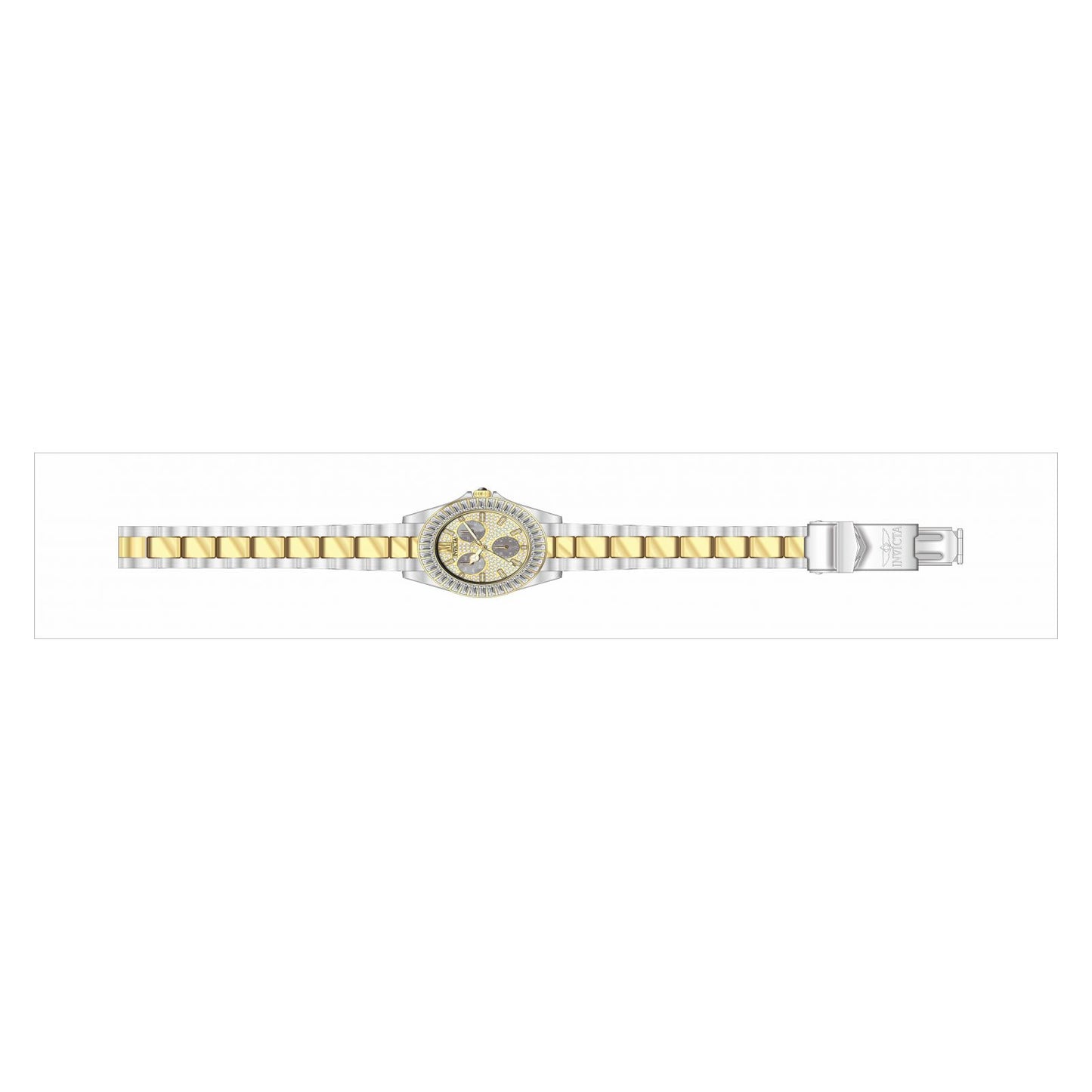 RELOJ  PARA MUJER INVICTA ANGEL 28447 - ACERO, ORO
