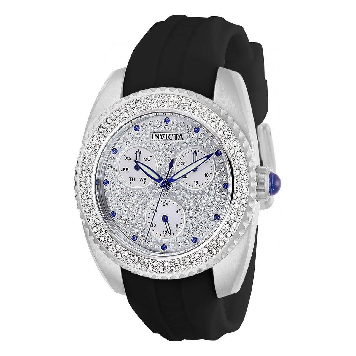 RELOJ DEPORTIVO PARA MUJER INVICTA ANGEL 28483 - NEGRO