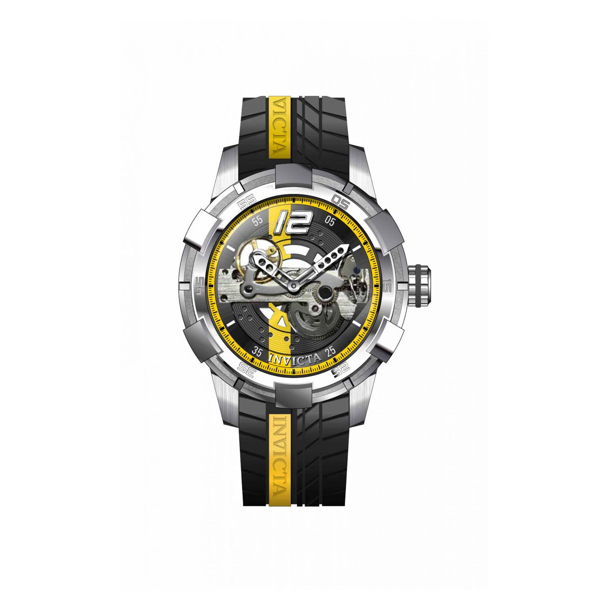 RELOJ DEPORTIVO PARA HOMBRE INVICTA S1 RALLY 28594 - AMARILLO NEGRO