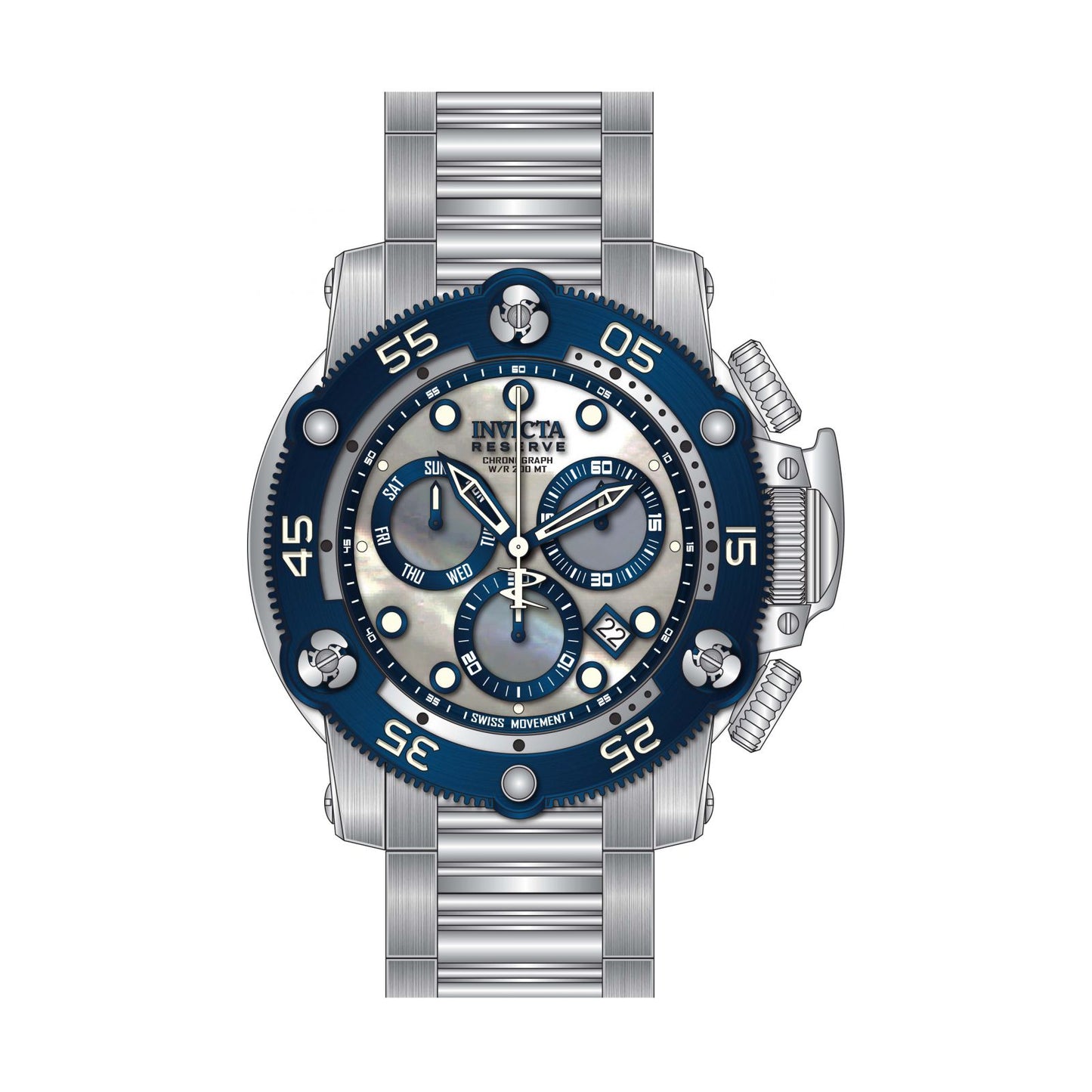RELOJ  PARA HOMBRE INVICTA RESERVE 28548 - ACERO