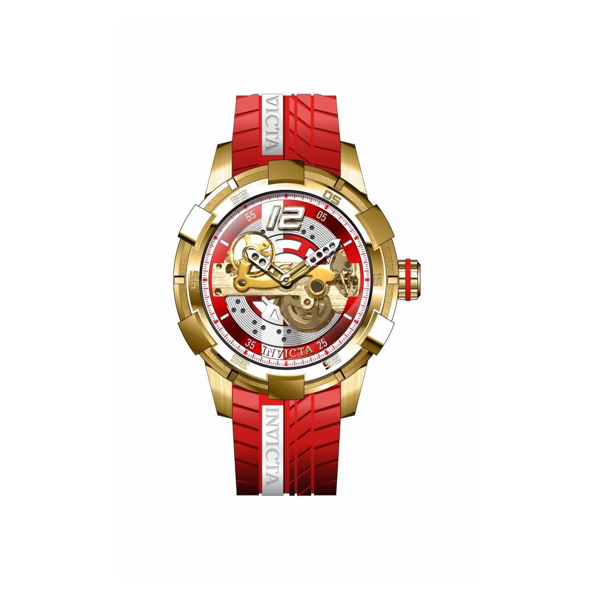 RELOJ DEPORTIVO PARA HOMBRE INVICTA S1 RALLY 28587 - ROJO BLANCO