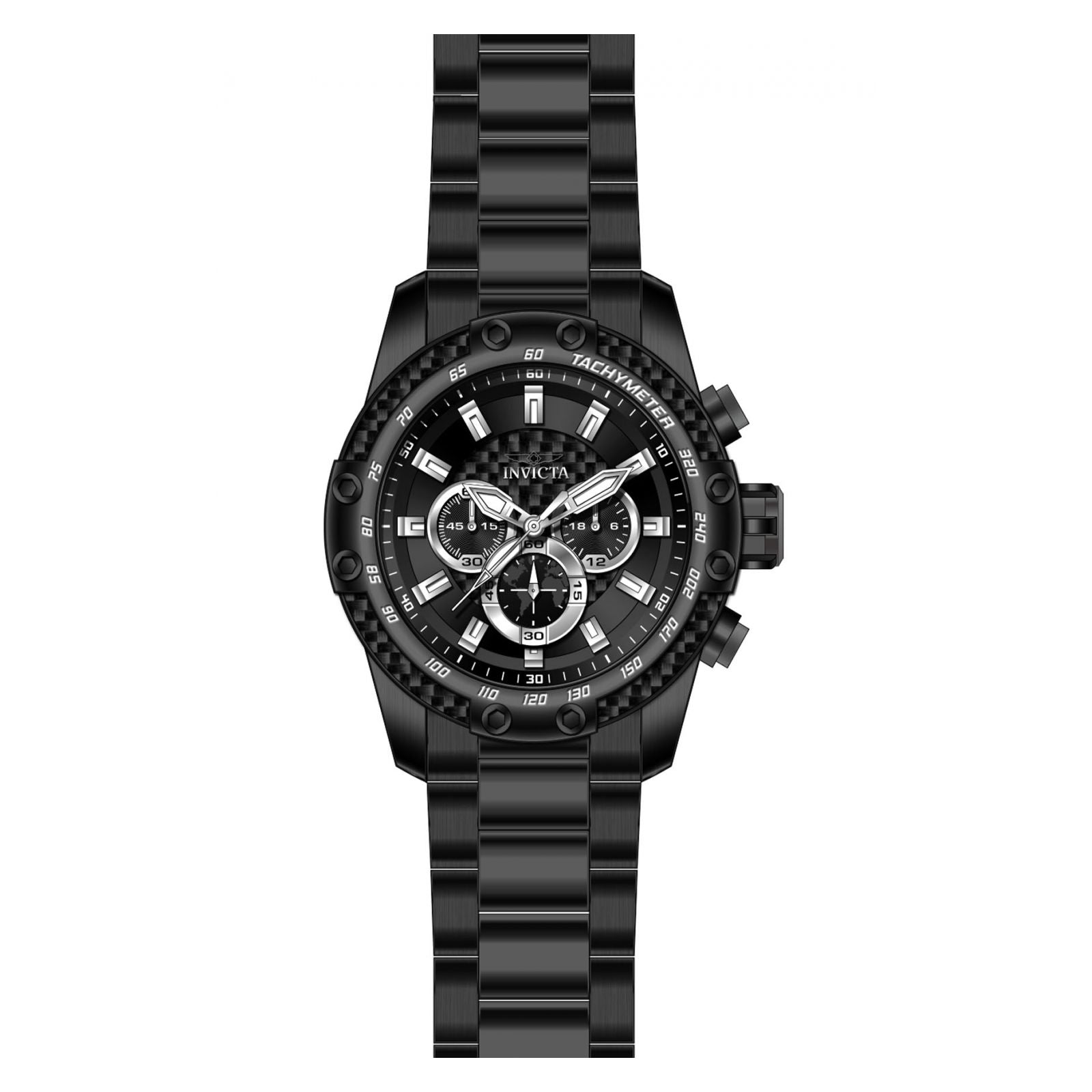 RELOJ  PARA HOMBRE INVICTA SPEEDWAY 28660 - NEGRO