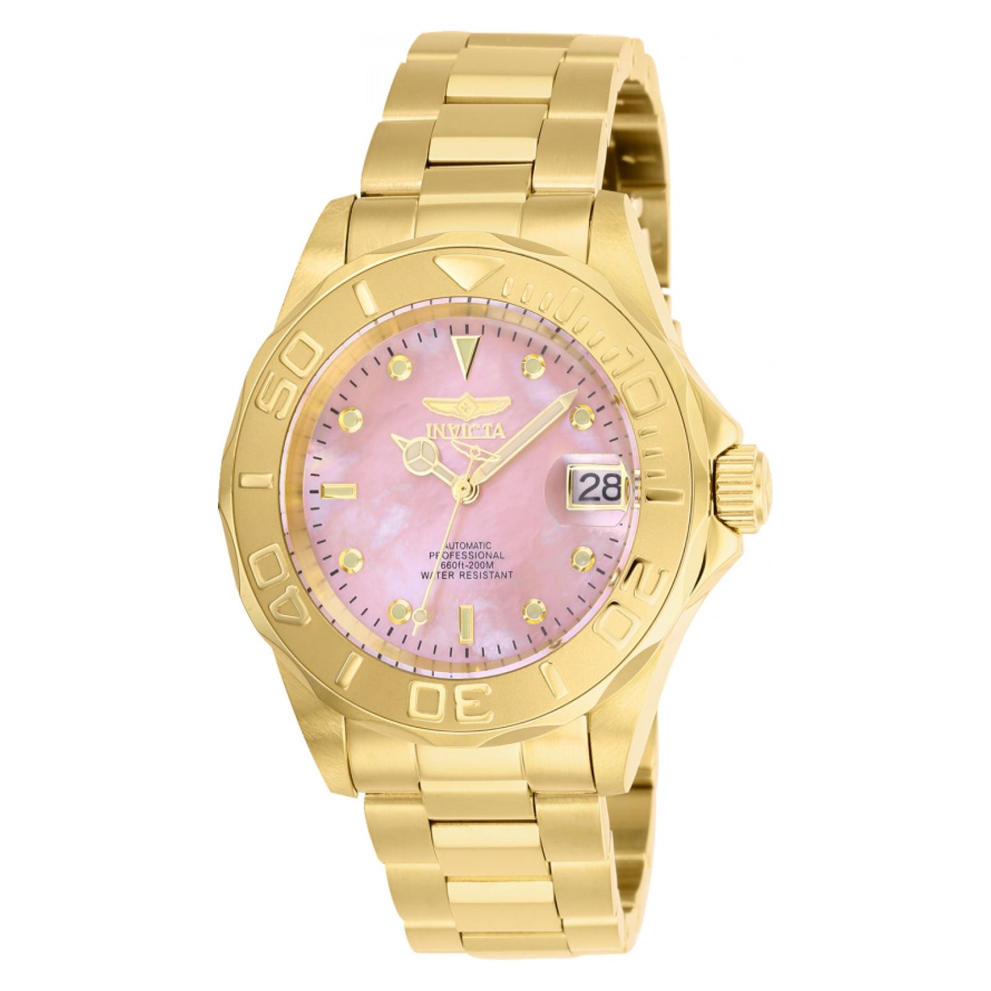 RELOJ  PARA HOMBRE INVICTA PRO DIVER 28693 - ORO