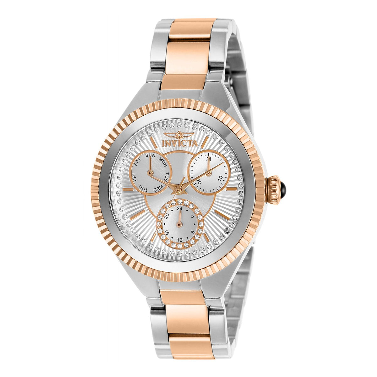 RELOJ  PARA MUJER INVICTA ANGEL 28820 - ACERO, ORO ROSA
