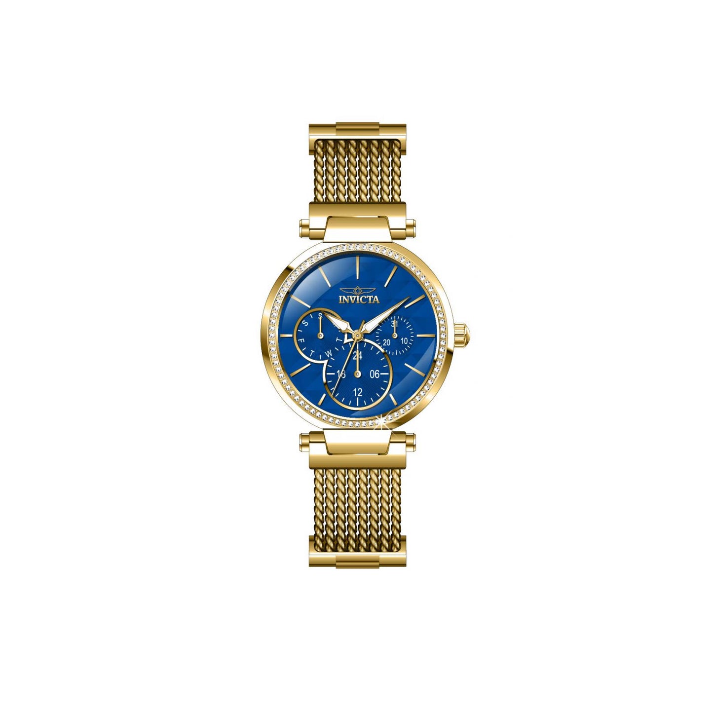 RELOJ  PARA MUJER INVICTA ANGEL 28919 - ORO