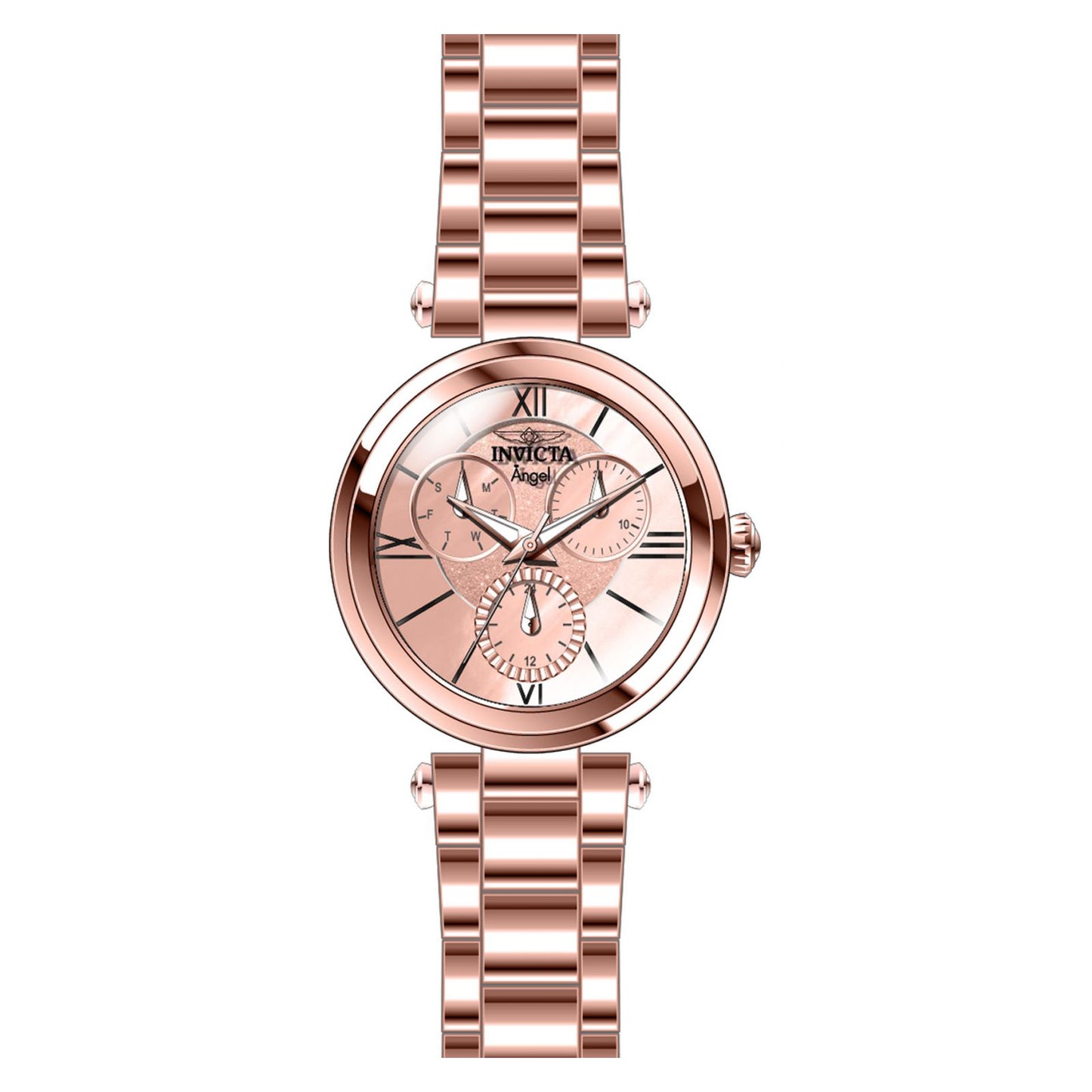 RELOJ  PARA MUJER INVICTA ANGEL 28928 - ORO ROSA