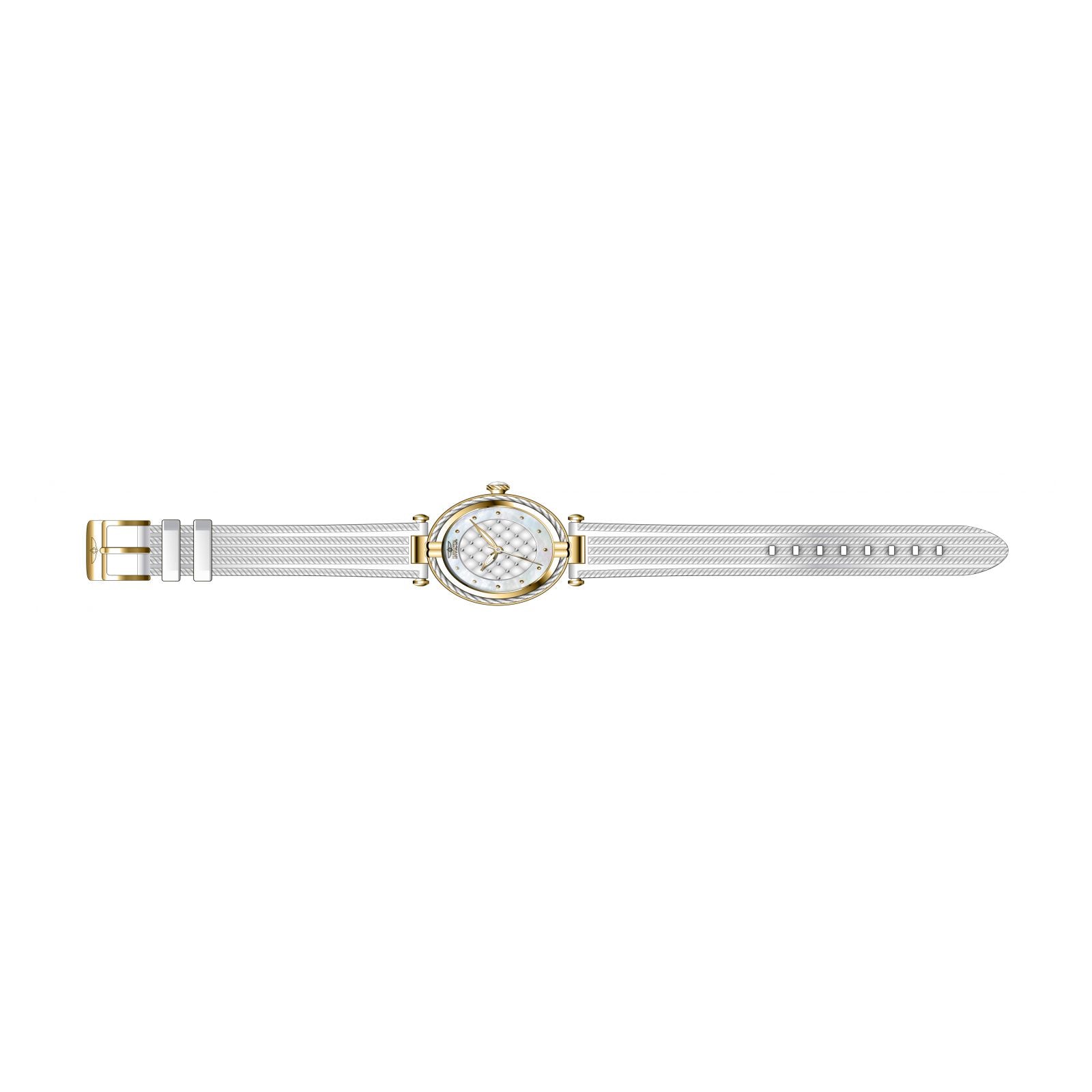 RELOJ  PARA MUJER INVICTA BOLT 28943 - BLANCO