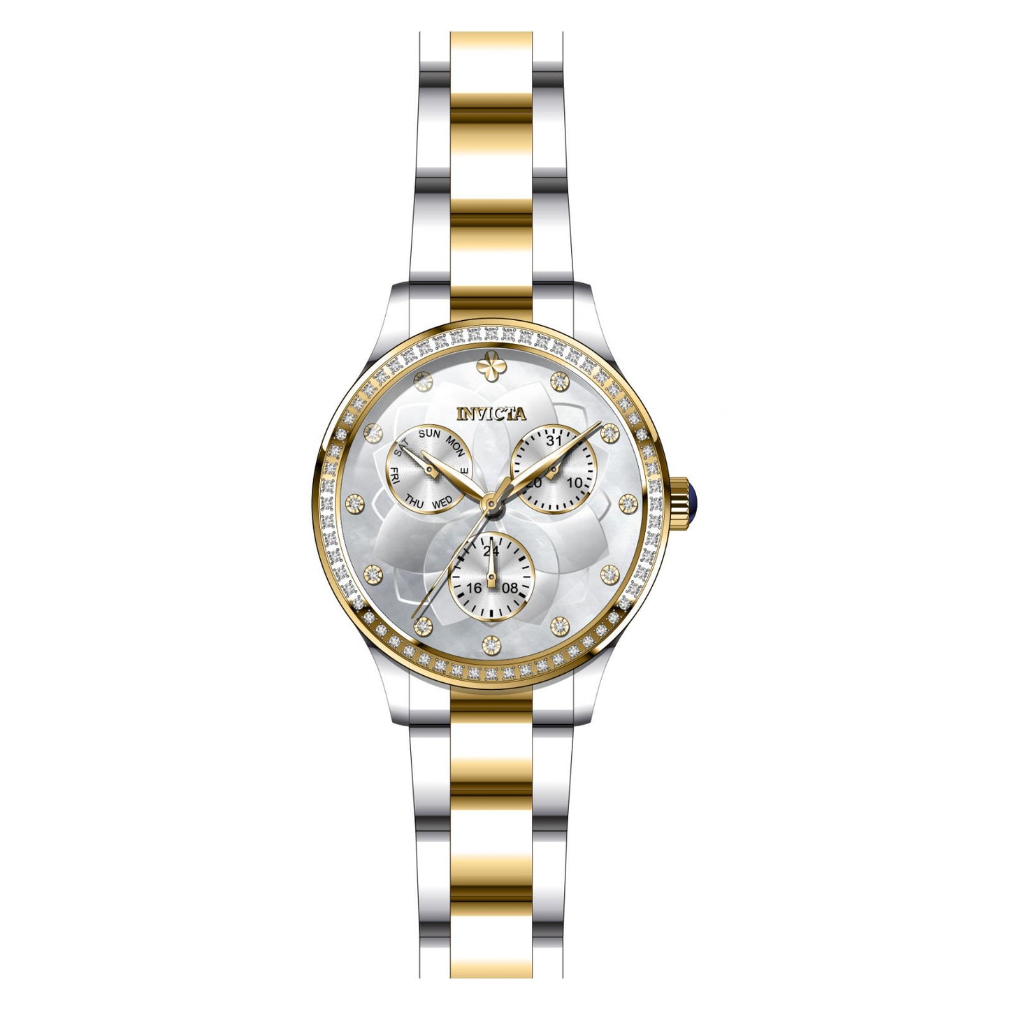 RELOJ  PARA MUJER INVICTA WILDFLOWER 29099 - ORO, ACERO