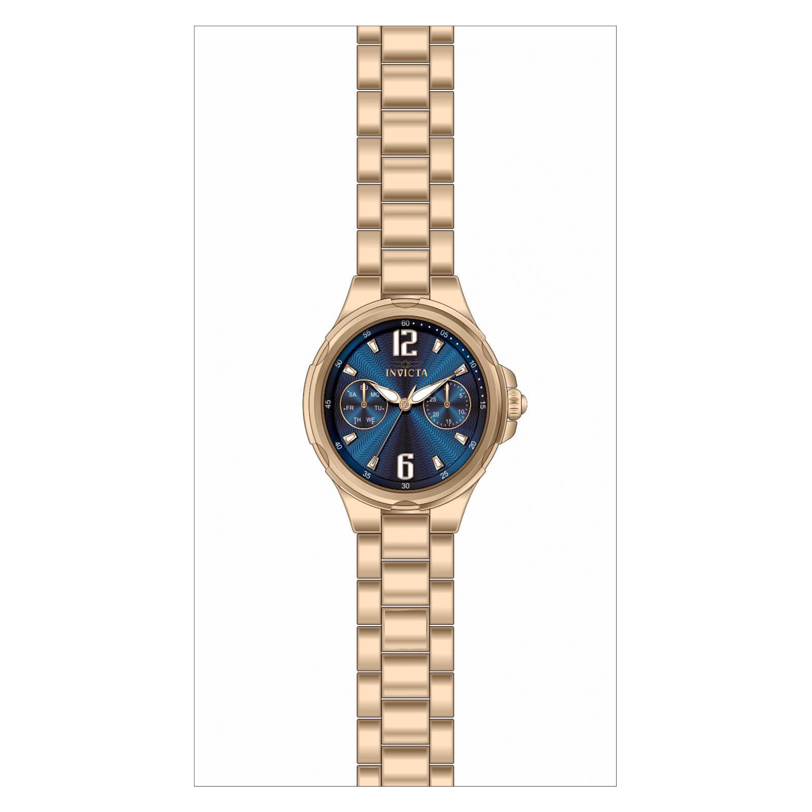 RELOJ  PARA MUJER INVICTA ANGEL 29151 - ORO ROSA