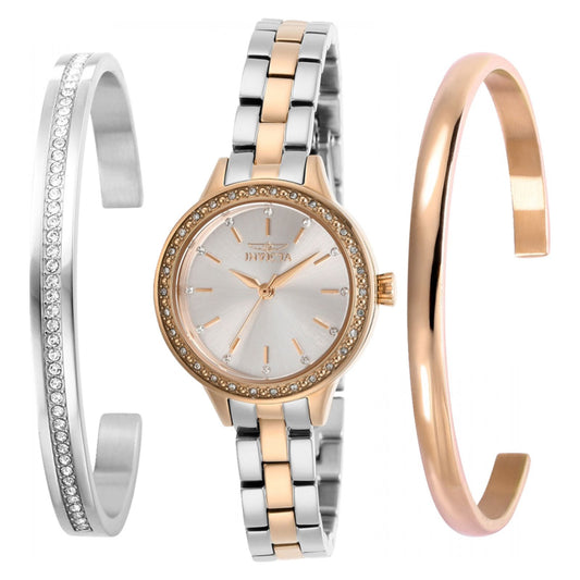 RELOJ  PARA MUJER INVICTA ANGEL 29319 - ORO ROSA, ACERO