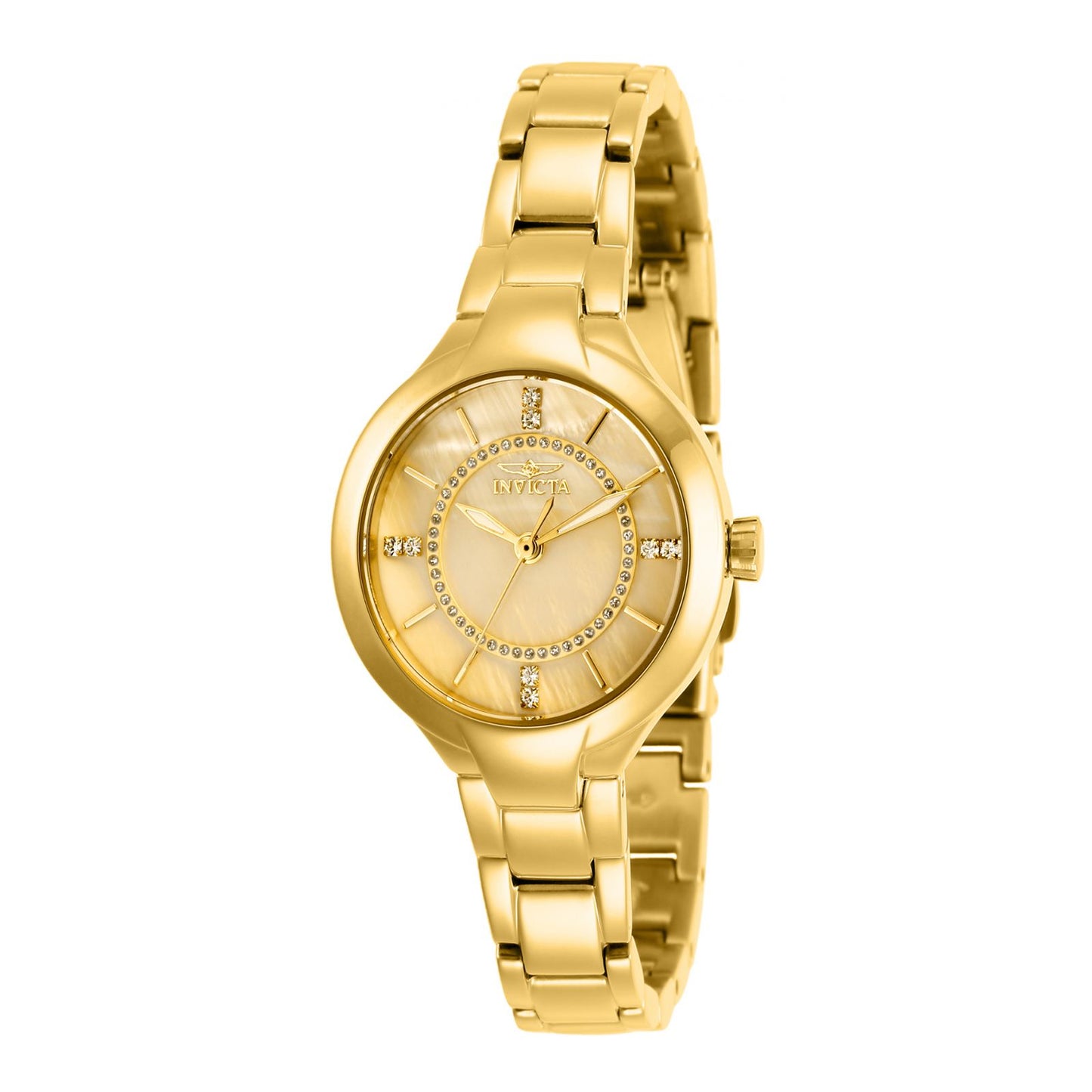 RELOJ  PARA MUJER INVICTA ANGEL 29322 - ORO