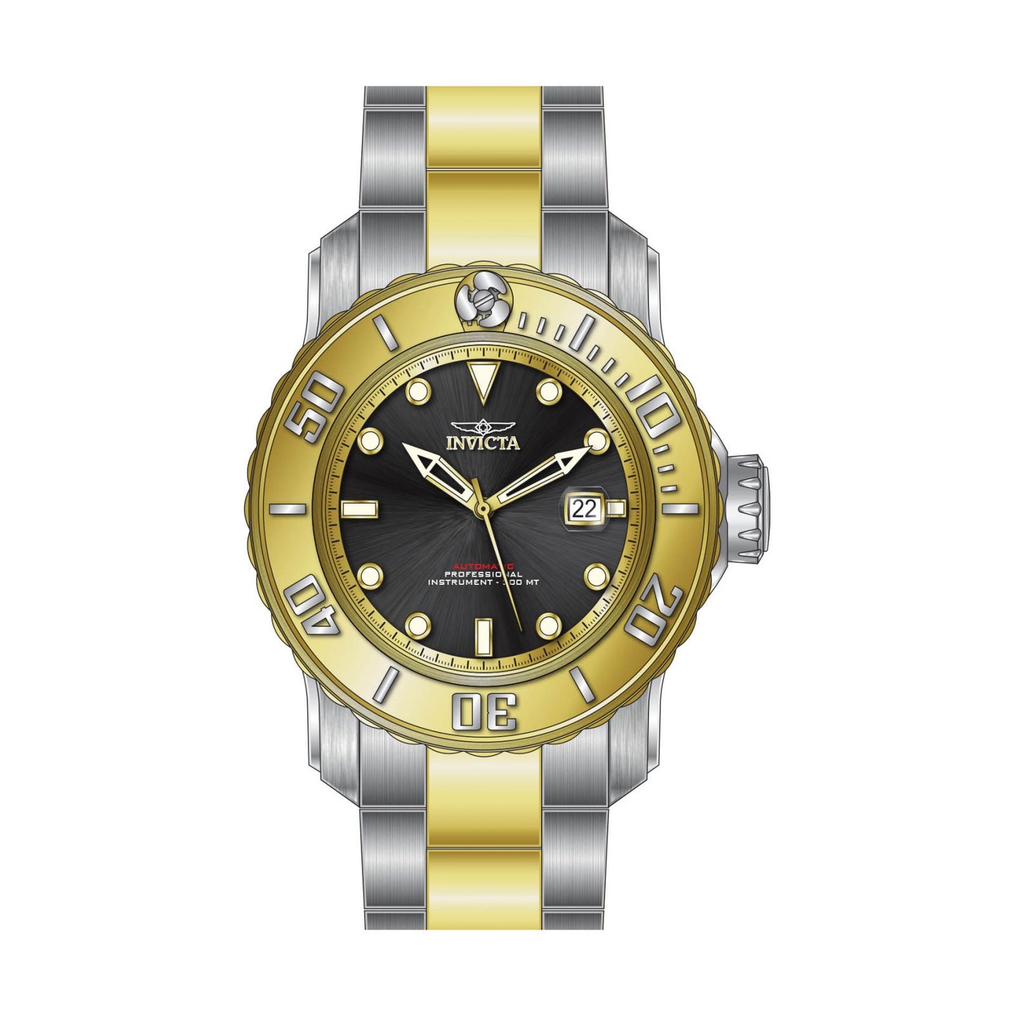 RELOJ  PARA HOMBRE INVICTA PRO DIVER 29356 - ORO, ACERO