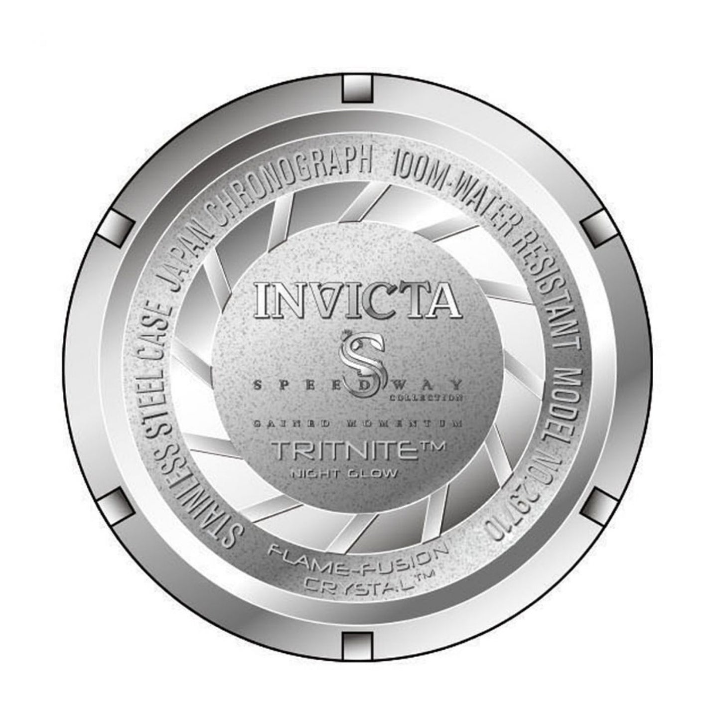 RELOJ  PARA HOMBRE INVICTA SPEEDWAY 29710 - NEGRO