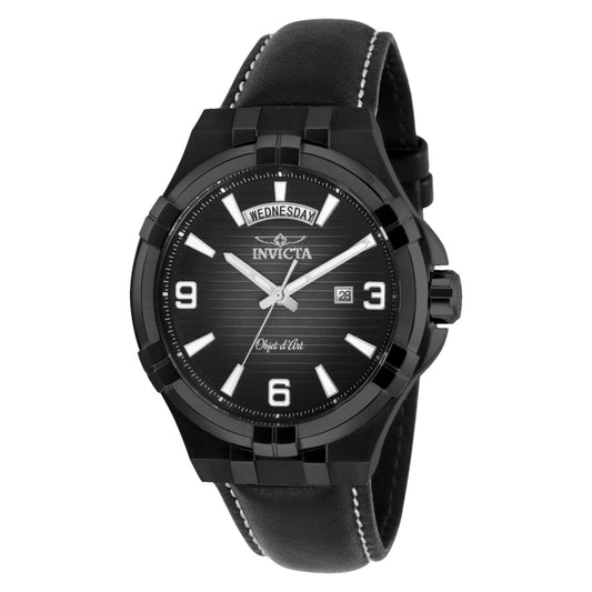 RELOJ CLÁSICO PARA HOMBRE INVICTA OBJET D ART 30188 - NEGRO