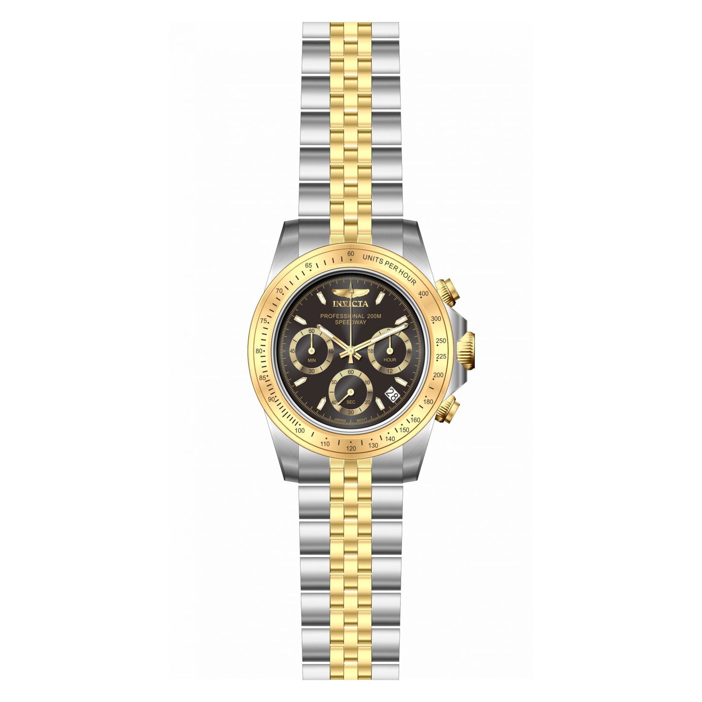 RELOJ  PARA HOMBRE INVICTA SPEEDWAY 30992 - ACERO, ORO