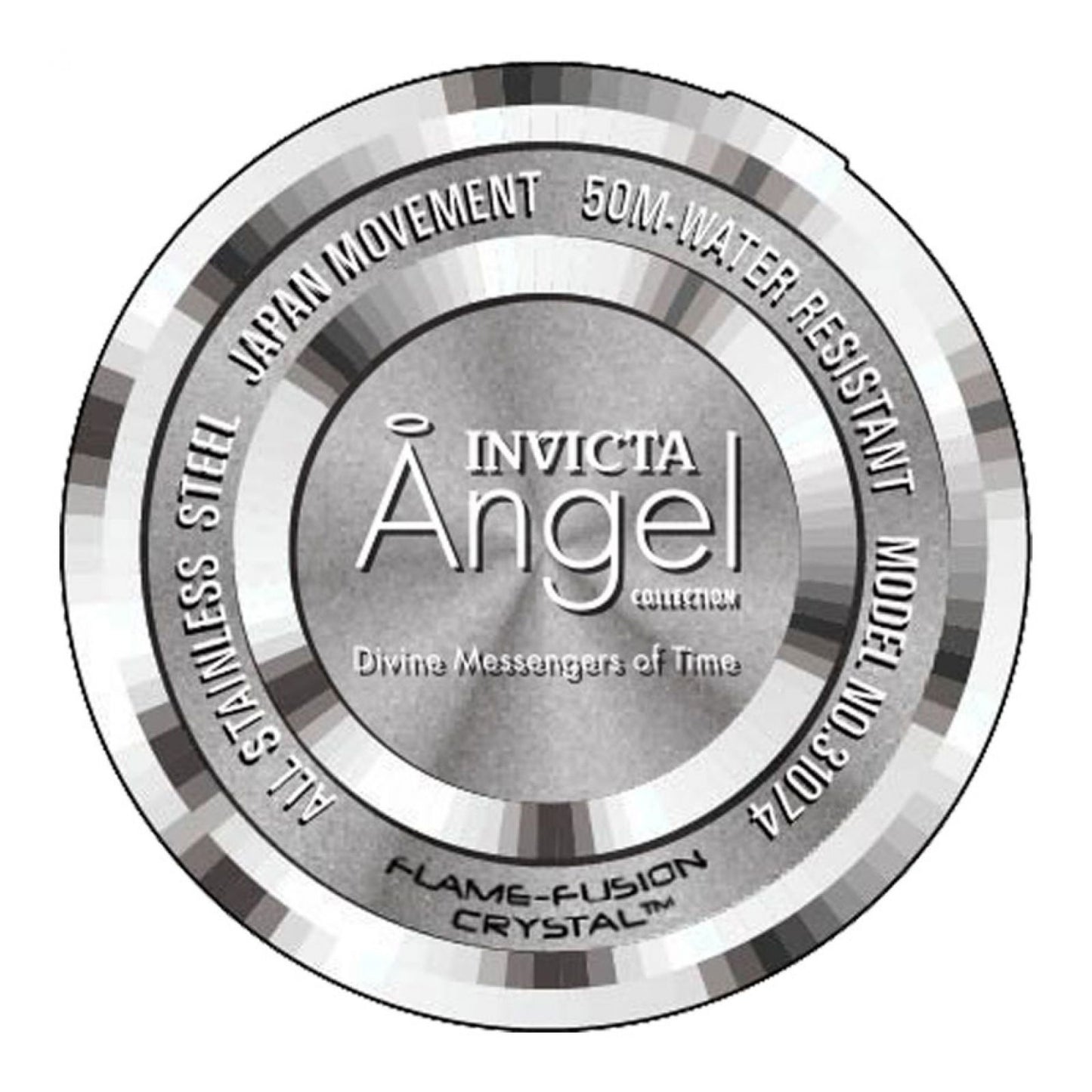 RELOJ  PARA MUJER INVICTA ANGEL 31074 - ACERO