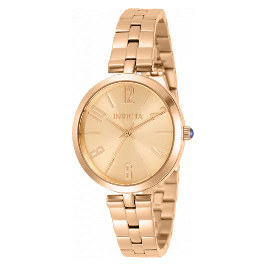 RELOJ  PARA MUJER INVICTA ANGEL 31076 - ORO ROSA