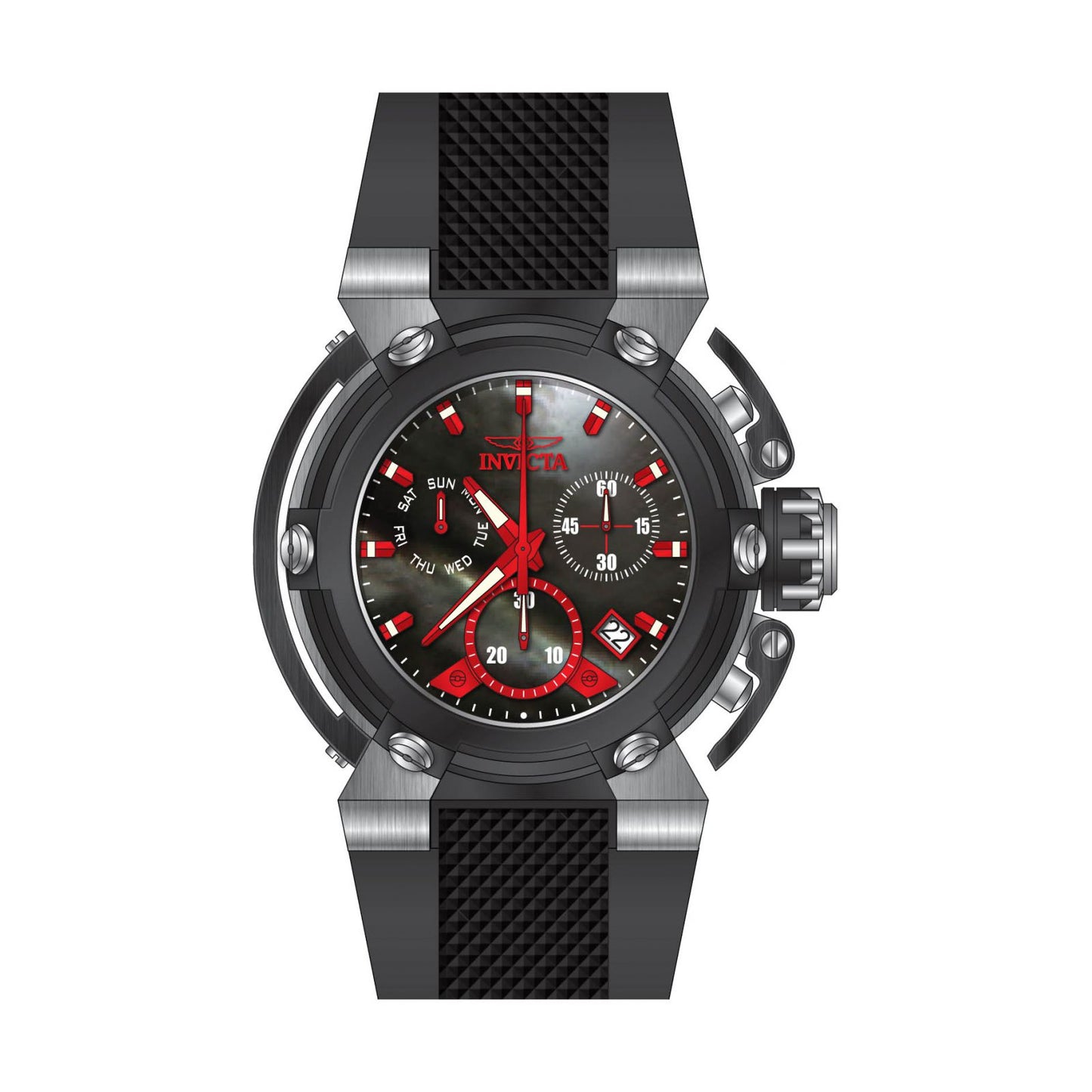 RELOJ DEPORTIVO PARA HOMBRE INVICTA COALITION FORCES 31685 - NEGRO