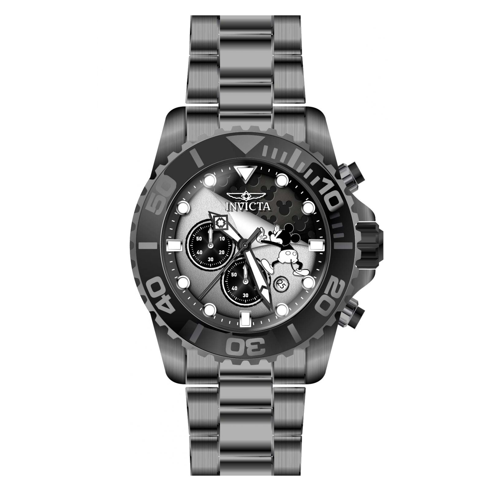 RELOJ MICKEY MOUSE PARA HOMBRE INVICTA DISNEY LIMITED EDITION 32444 - GUNMETAL