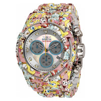 RELOJ  PARA HOMBRE INVICTA SPONGE BOB 33399 - ACERO, BLANCO, CHAPADO EN AGUAMARINA