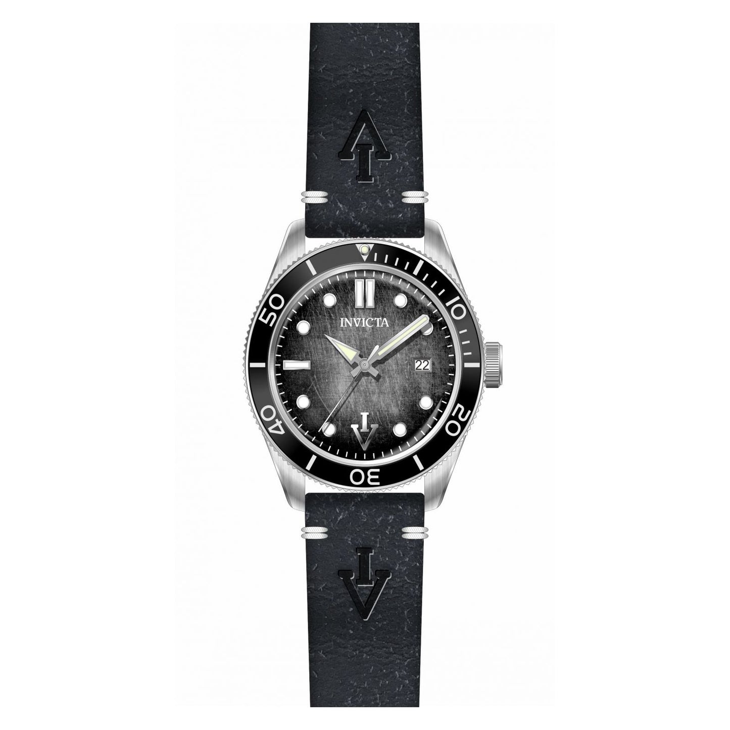 RELOJ CLÁSICO PARA HOMBRE INVICTA VINTAGE 33514 - NEGRO