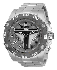 RELOJ MANDALORIAN PARA HOMBRE INVICTA STAR WARS 34987 - ACERO
