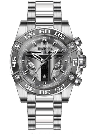 RELOJ MANDALORIAN PARA HOMBRE INVICTA STAR WARS 34987 - ACERO