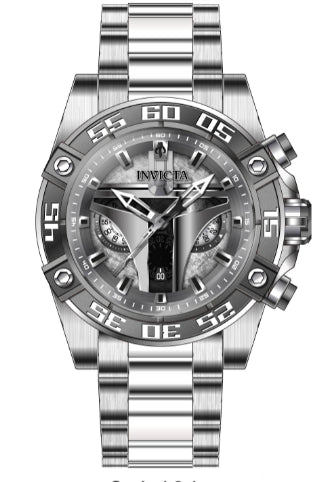RELOJ MANDALORIAN PARA HOMBRE INVICTA STAR WARS 34987 - ACERO