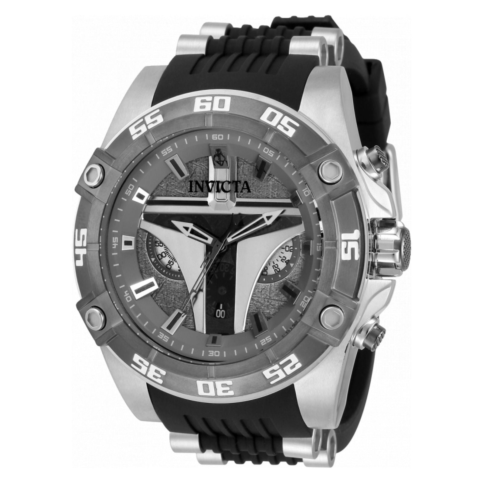 RELOJ MANDALORIAN PARA HOMBRE INVICTA STAR WARS 34990 - NEGRO