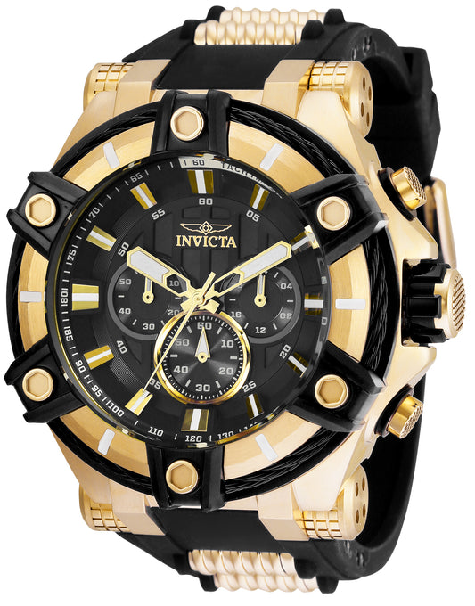 RELOJ DEPORTIVO PARA HOMBRE INVICTA BOLT 35548 - ORO NEGRO